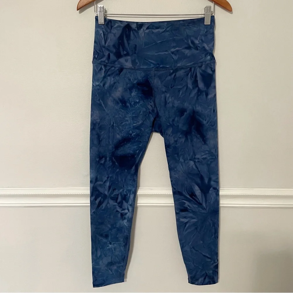 Beyond Yoga • smokeshow wave high waist long leggings blue sz L - Picture 3 of 8